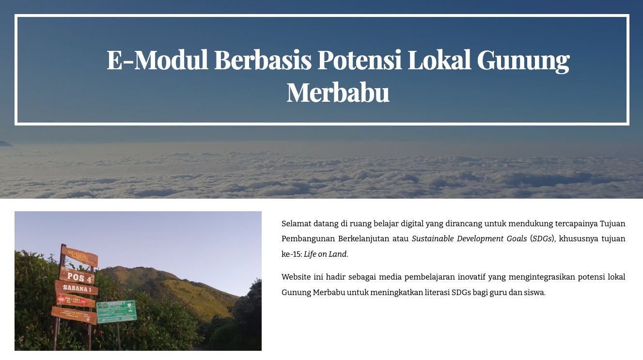RBD-SDG's (Ruang Belajar Digital SDG's) 